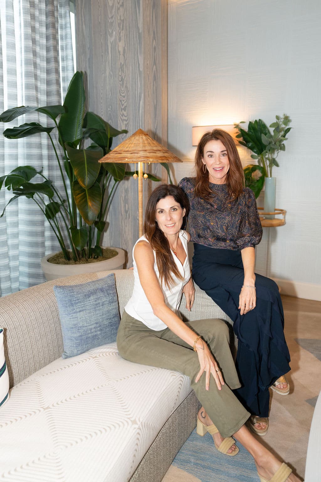 Two women. One conversation.